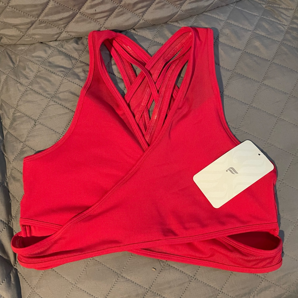Fabletics Sports bra - coral